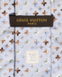 Louis Vuitton Monogram Tie, &pound;80, Accessories, Blue, Silk, Other view