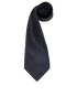 Chanel Jacquard Tie, &pound;110, Accessories, Navy, Silk, Other view