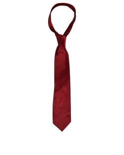 Versace Barocco Tie, Silk, Burgundy, MII, 3*