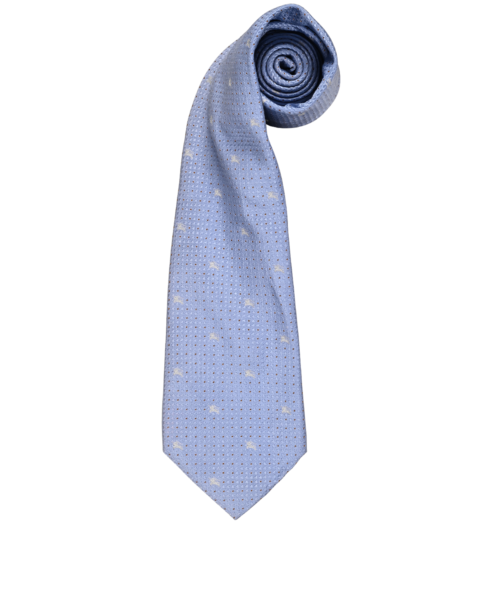 Burberry Knight Tie, &pound;80, Accessories, Blue, Silk, Other view