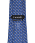Chanel 04C CC Floral Tie, &pound;140, Accessories, Blue, Silk, Other view