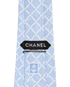 Chanel 04C CC Check Tie, &pound;140, Accessories, Blue, Silk, Other view