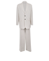 Christian Dior Blazer & Trousers Suit, £350, Clothing, Cream, Wool, Front view