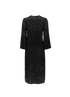 Chanel Sequins Cardigan & Skirt Co-Ord, &pound;2,900, Clothing, Black, Polyester (Polymer)/Viscose, Back view