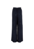 Self-Portrait Rhinestone Embellished Pinstripe Suit, &pound;320, Clothing, Navy, Polyester (Polymer), Other view