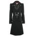 Kenzo Skirt Suit Co-Ord, &pound;190, Clothing, Black, Cotton, Front view