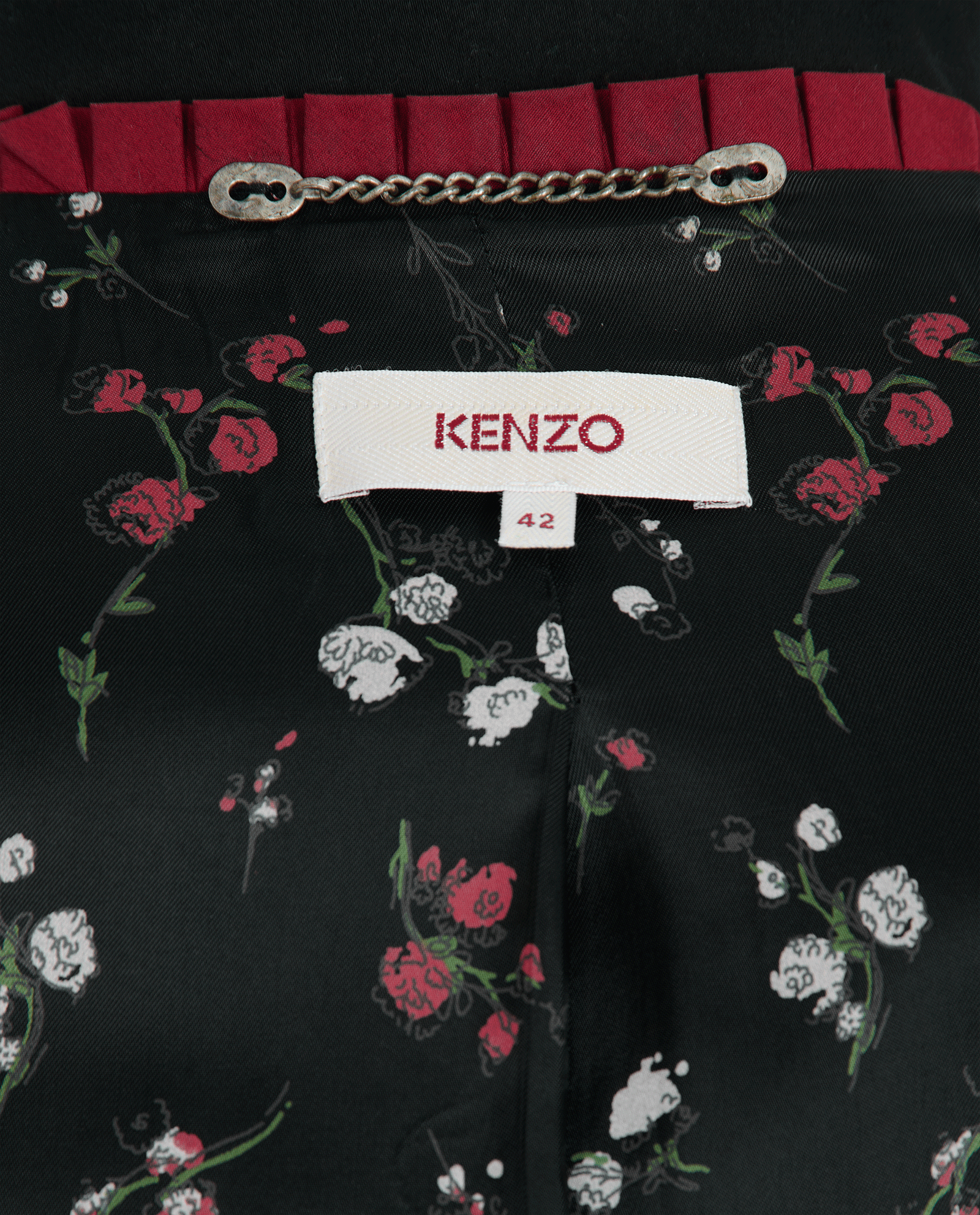 Kenzo Skirt Suit Co-Ord, &pound;190, Clothing, Black, Cotton, Other view
