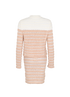 Balmain Tweed Stripe Jacket & Skirt Set, back view