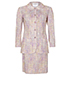 Chanel 1998 Two Piece Suit, &pound;650, Clothing, Pink/White, Cotton, Front view