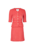Chanel 2010P Tweed Skirt and Blazer Co-Ord, front view