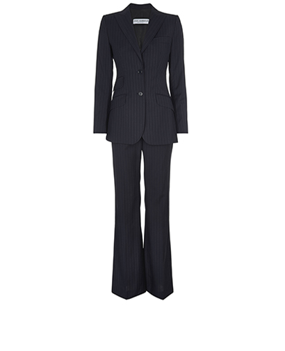 Dolce and Gabbana Two Piece Pinstripe Suit, front view