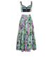Dolce & Gabbana Floral Top & Skirt Set, back view