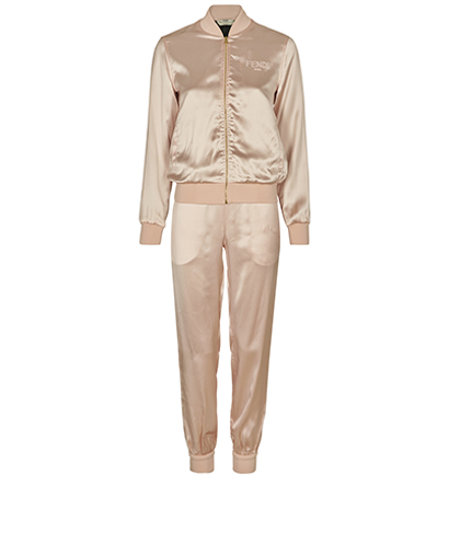 Fendi Embroidered Logo Tracksuit Set, front view