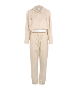 Givenchy 4G Jacket-Trousers Set, Polyamide, Beige, UK 8, 3*