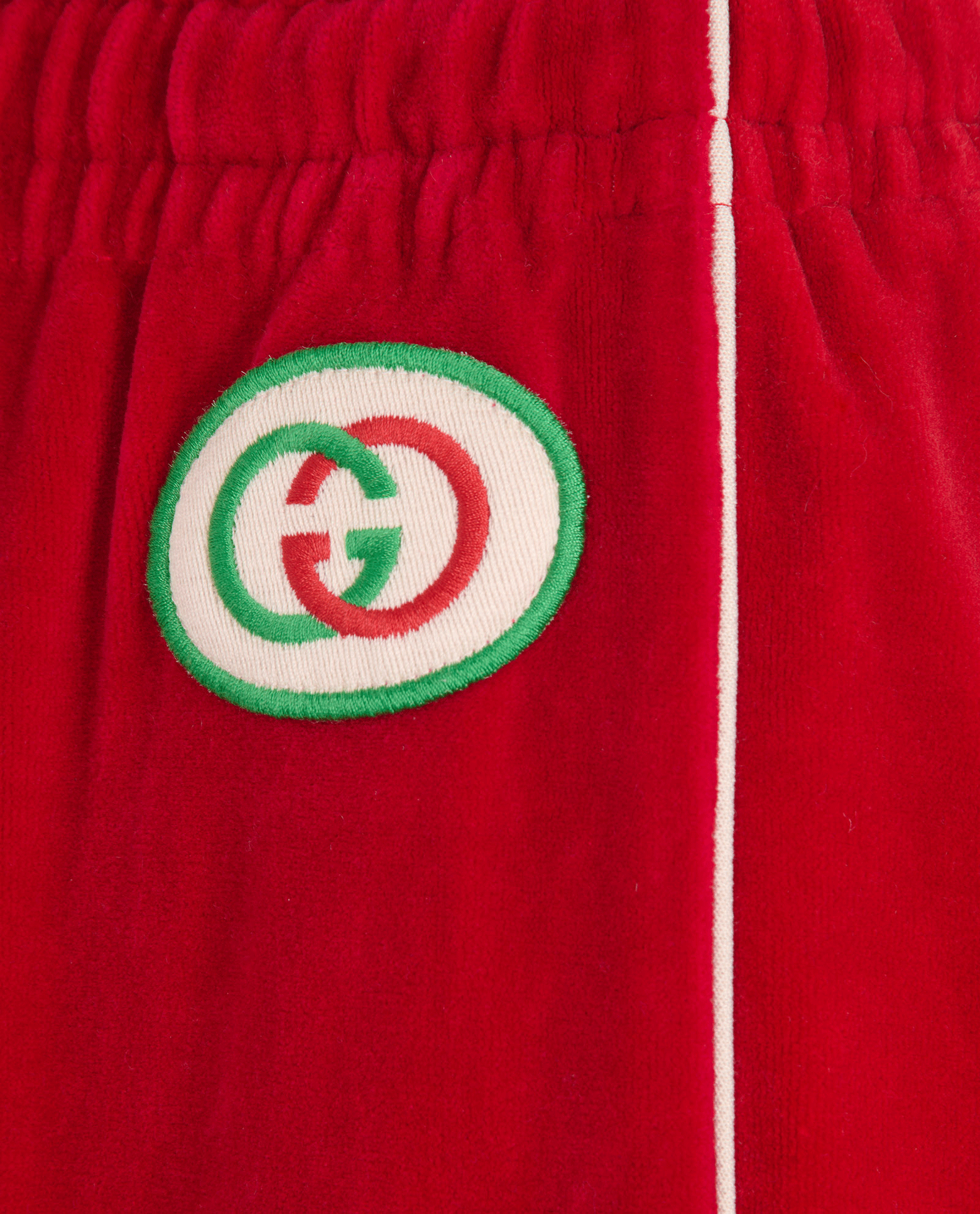 Gucci GG Tracksuit Co-Ord, &pound;295, Clothing, Red, Cotton, Other view