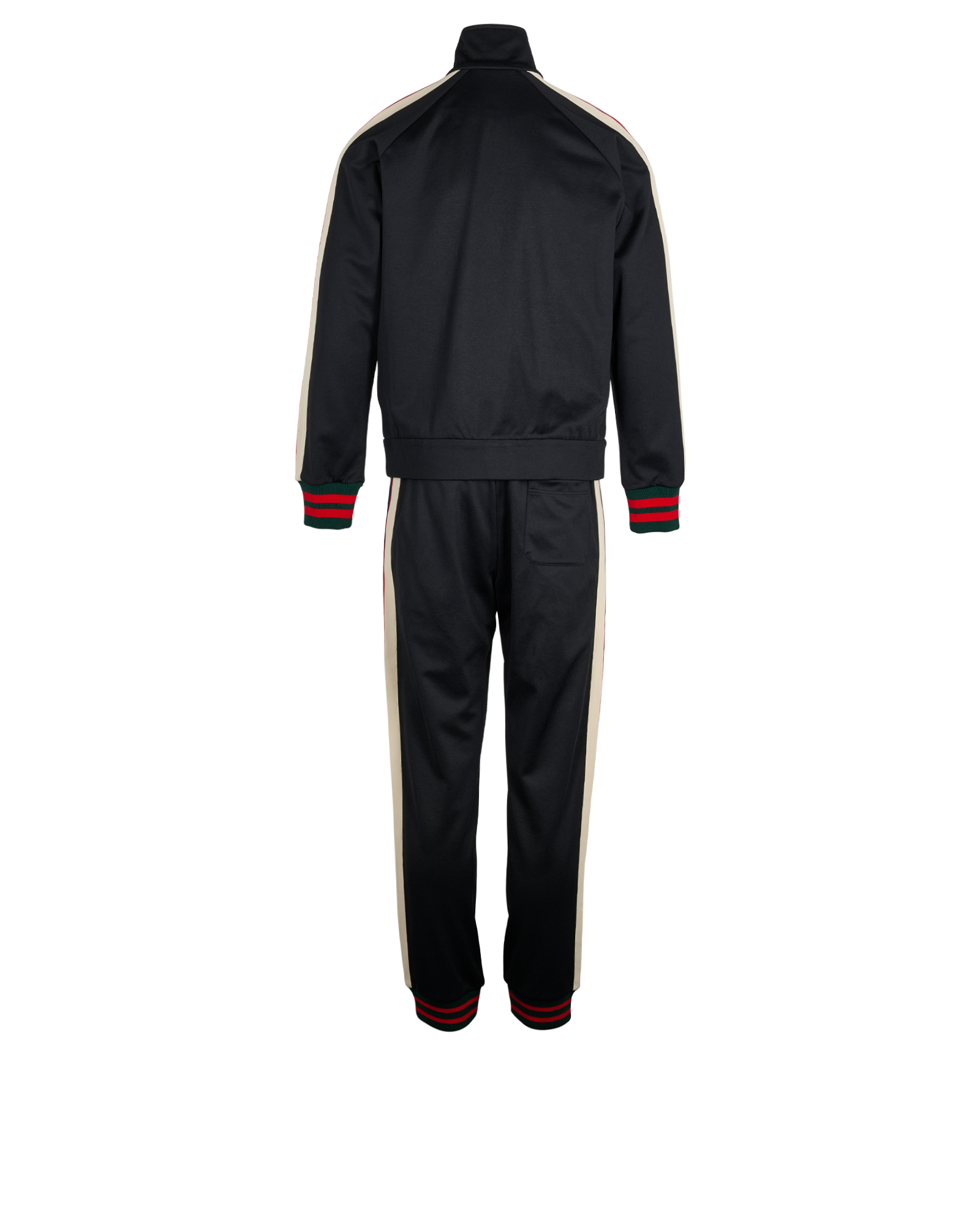 Gucci Technical Jersey Tracksuit & Joggers, &pound;350, Clothing, Black, Cotton/Polyester (Polymer), Back view