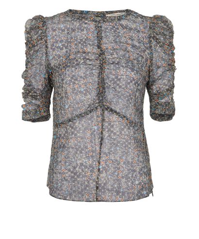 Isabel Marant Floral Top & Skirt Co-ord, front view