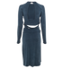 Jacquemus Espelho Cutout Crop Top/ Miniskirt, back view