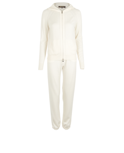 Loro Piana Tracksuit, &pound;1,200, Clothing, Cream, Cashmere, Front view