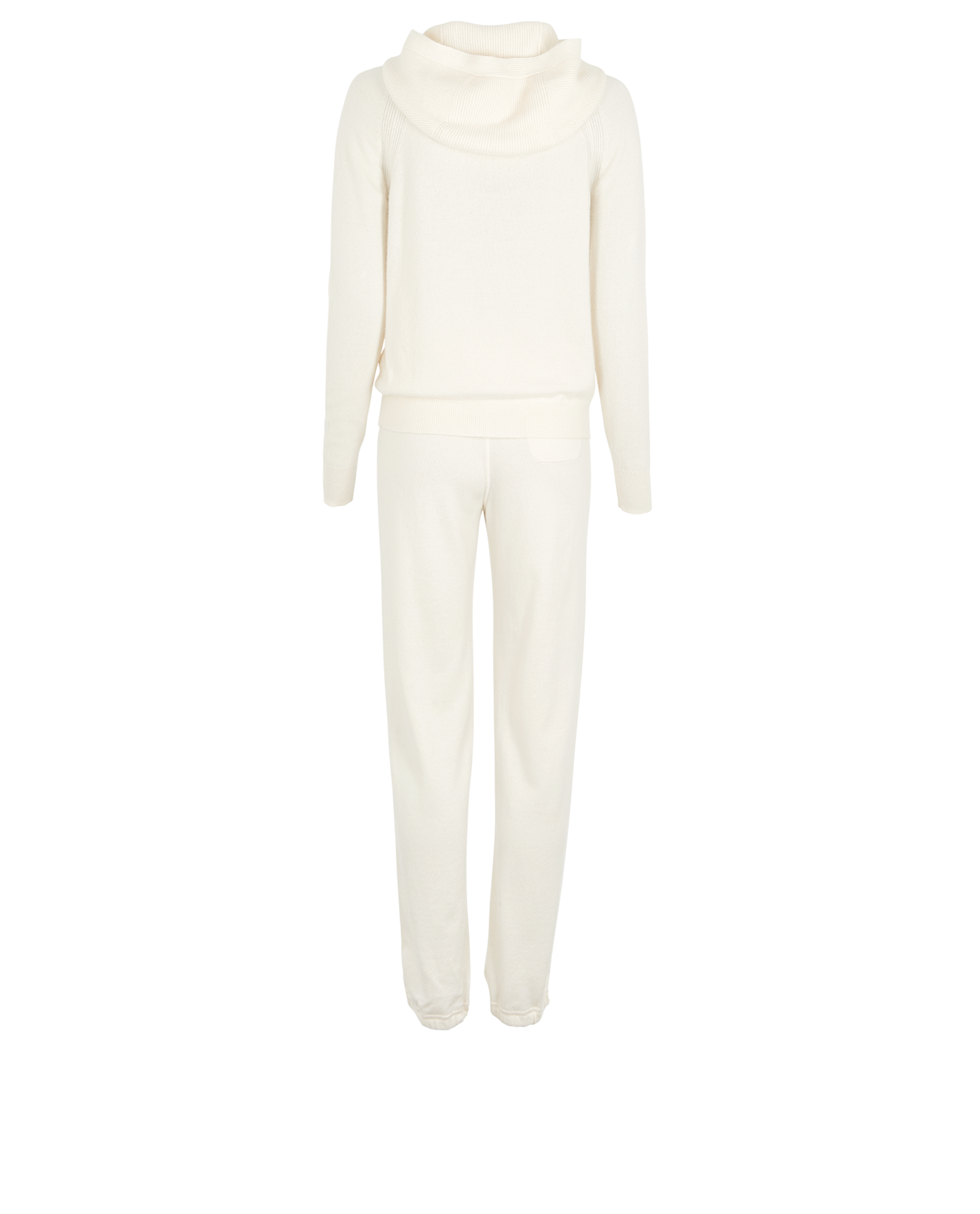 Loro Piana Tracksuit, &pound;1,200, Clothing, Cream, Cashmere, Back view