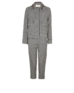 Marni 2013 Winter Checked Co-ord, Wool/Acrylic, White/Black, 8, 3*