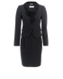 Max Mara Pinstripe Blazer & Skirt Co-ord, front view