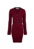 Self-Portrait Striped Cardigan & Skirt Co-Ord, front view
