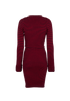 Self-Portrait Striped Cardigan & Skirt Co-Ord, back view