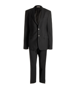 Valentino Two Piece Suit, Men,Wool, Black, Sz M, 3*