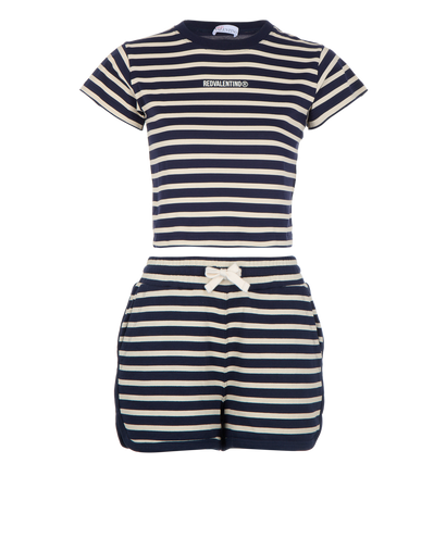 RED Valentino Striped Co-ord, front view