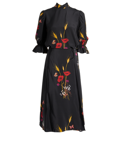 Valentino Floral Print Skirt Set, front view