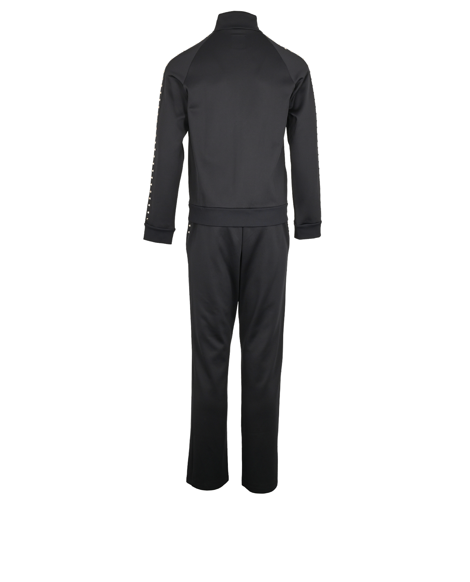 Valentino Rockstud Tracksuit, &pound;450, Clothing, Black, Cotton/Polyester (Polymer), Back view