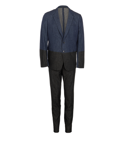 Valentino Jacket/ Trousers Denim Co-ord, front view