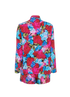 Versace Floral Shorts and Blouse Co Ord, back view