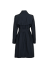 Burberry Vintage Trench coat, &pound;495, Clothing, Blue, Cotton, Back view