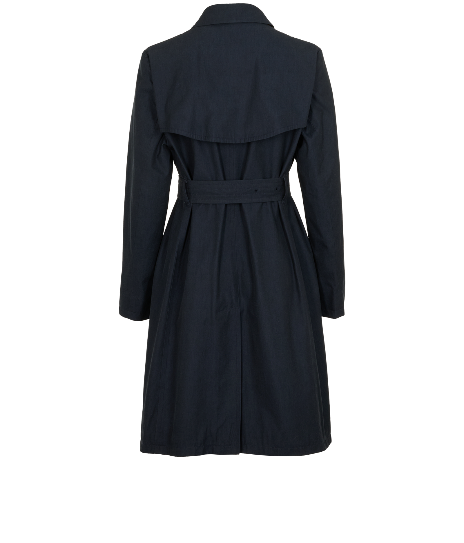 Burberry Vintage Trench coat, &pound;495, Clothing, Blue, Cotton, Back view