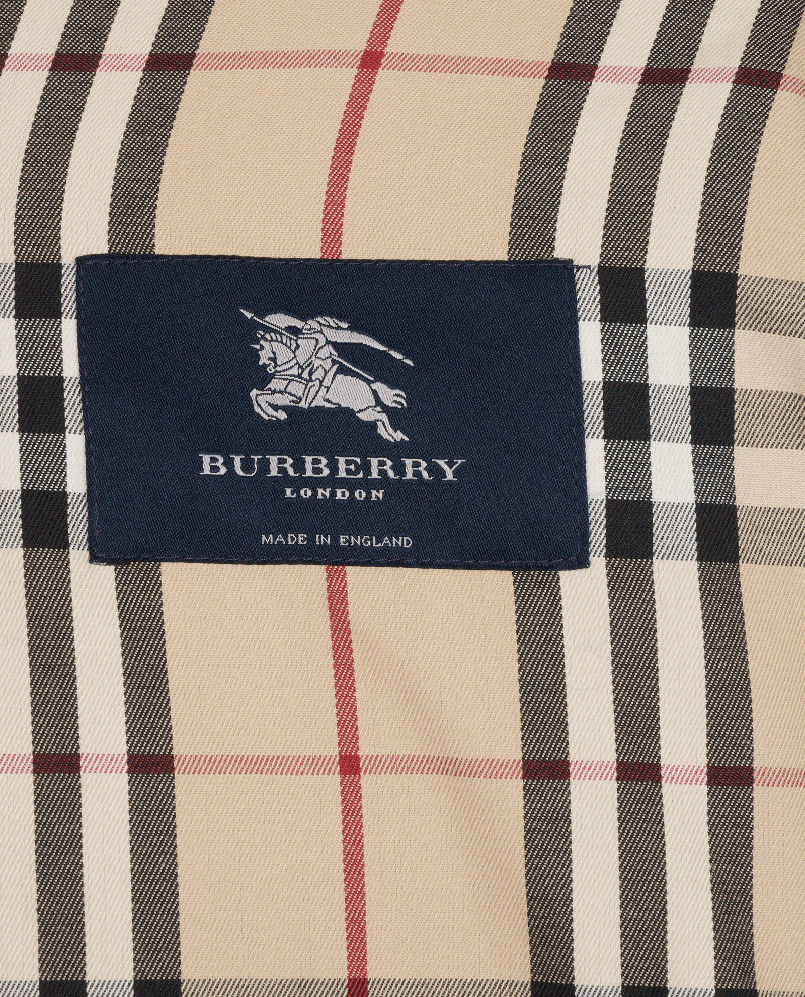 Burberry Vintage Trench coat, &pound;495, Clothing, Blue, Cotton, Other view