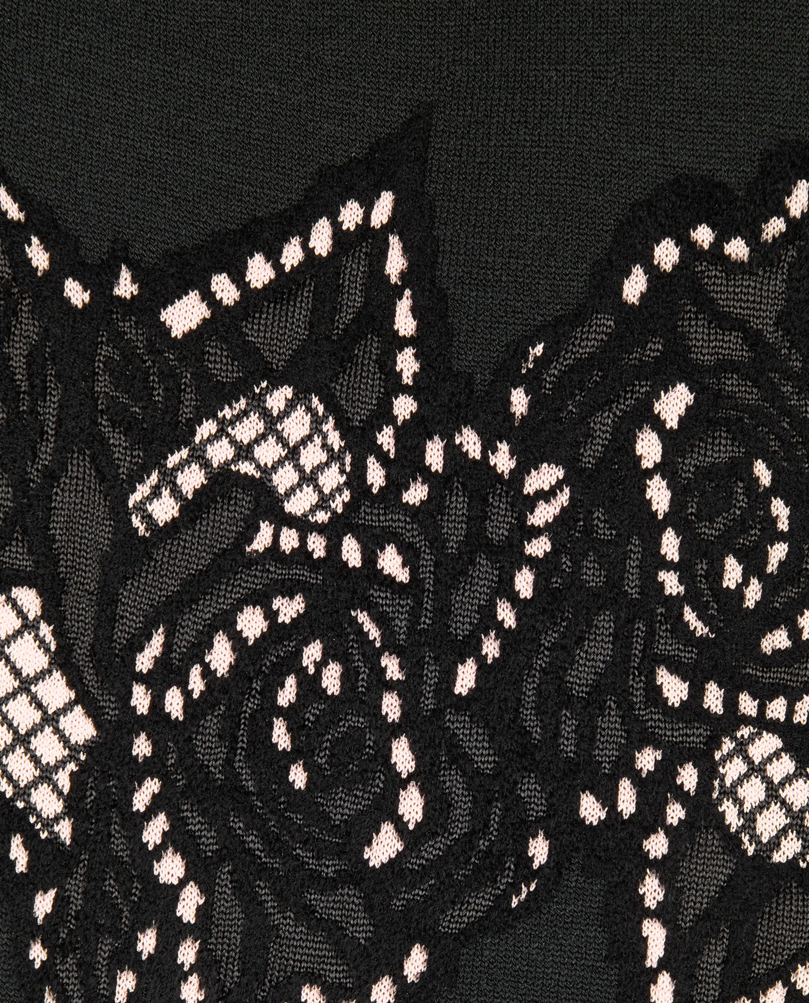 Alexander McQueen Embroidered Cape, &pound;420, Clothing, Black, Viscose/Wool, Other view