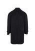 Loro Piana Vintage Oversized Coat, &pound;550, Clothing, Navy, Wool, Back view