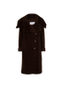 Max Mara Single-Breasted Coat, &pound;495, Clothing, Brown, Alpaca Wool, Front view