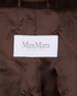 Max Mara Single-Breasted Coat, &pound;495, Clothing, Brown, Alpaca Wool, Other view