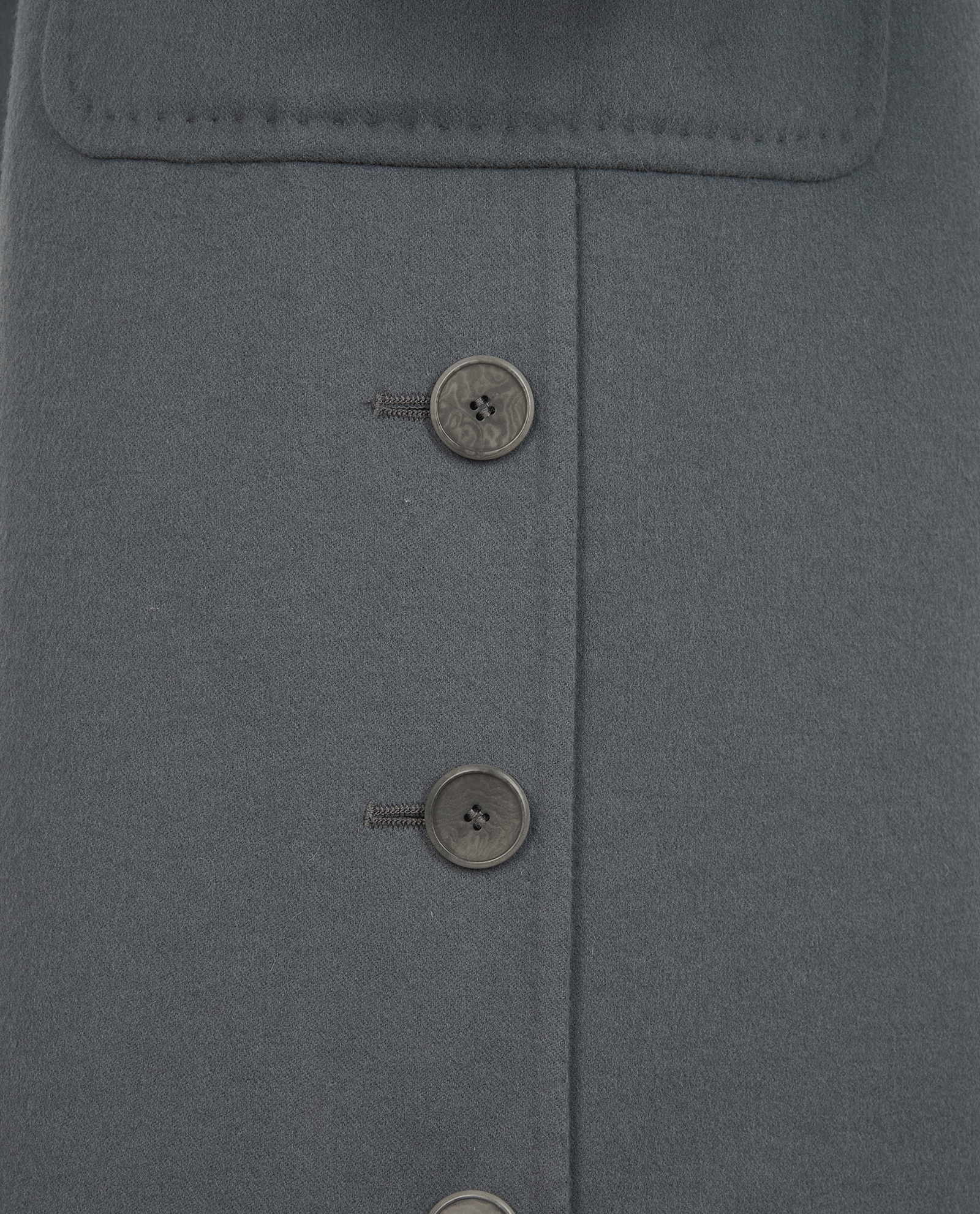 Max Mara Belted Coat, &pound;750, Clothing, Grey, Wool, Other view