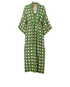 Gucci Towelling Robe, &pound;495, Clothing, Beige/Green, Polyester (Polymer), Front view