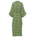 Gucci Towelling Robe, &pound;495, Clothing, Beige/Green, Polyester (Polymer), Back view
