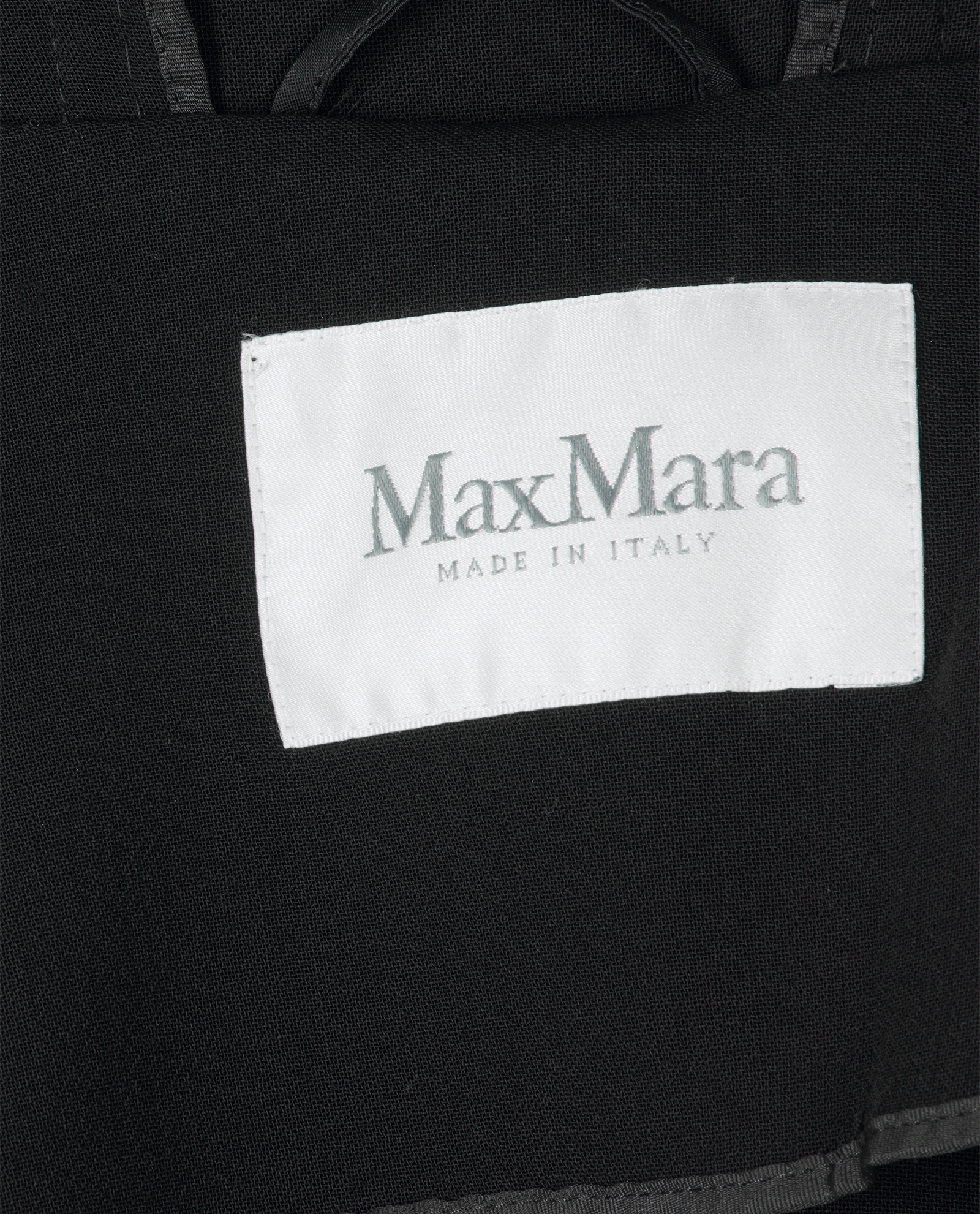 Max Mara Hooded Double Breasted Trench, &pound;395, Clothing, Navy, Wool, Other view