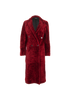Joseph Double Breasted Midi Coat, &pound;295, Clothing, Red, Shearling, Front view