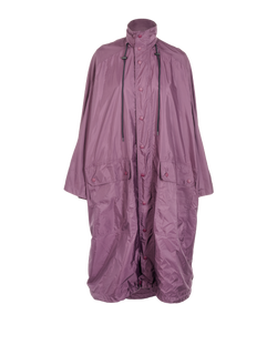 Balenciaga Opera Raincoat, Poly, Purple, UK8, 2*