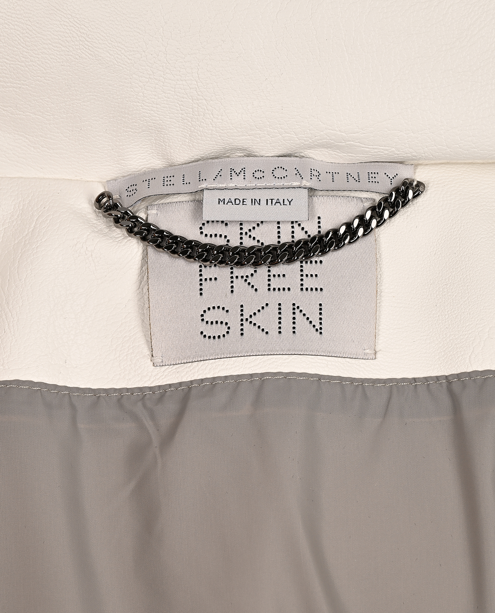 Stella McCartney Kayla Belted Puffer Coat, &pound;250, Clothing, White, Viscose, Other view