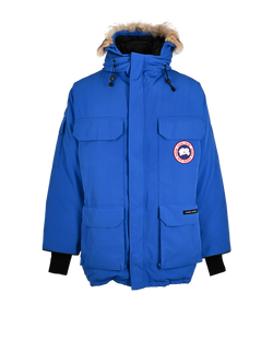 Canada Goose PBI Expedition Parka, Down/Poly, Blue, Sz L, 2*