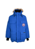 Canada Goose PBI Expedition Parka, £550, Clothing, Blue, Down Feathers/Polyester (Polymer), Front view